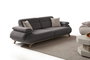 Atelier Del Sofa Bonjo Silver - Anthracite Sofá de 3 Plazas